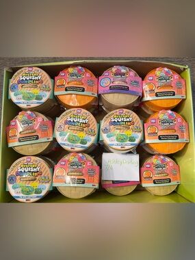 Squishy Dumpling Squeezy Toy Lot Bundle Set 35 Sealed Bao Bun RMS Crazy Fun